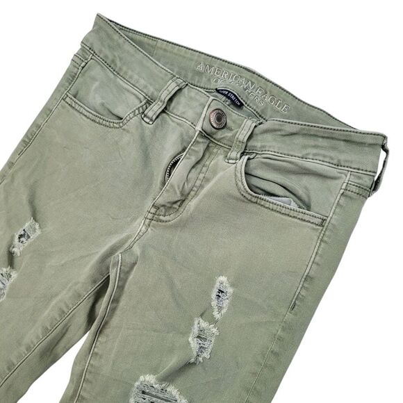 2/$20 American Eagle Outfitters Jegging Skinny  Super Stretch Size: 2 - Picture 2 of 13
